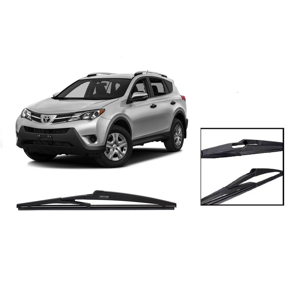 Palheta para Limpador de Parabrisa Traseiro para Toyota RAV4 ano 2005 2006 2007 2008 2009 2010 2011 2012 2013