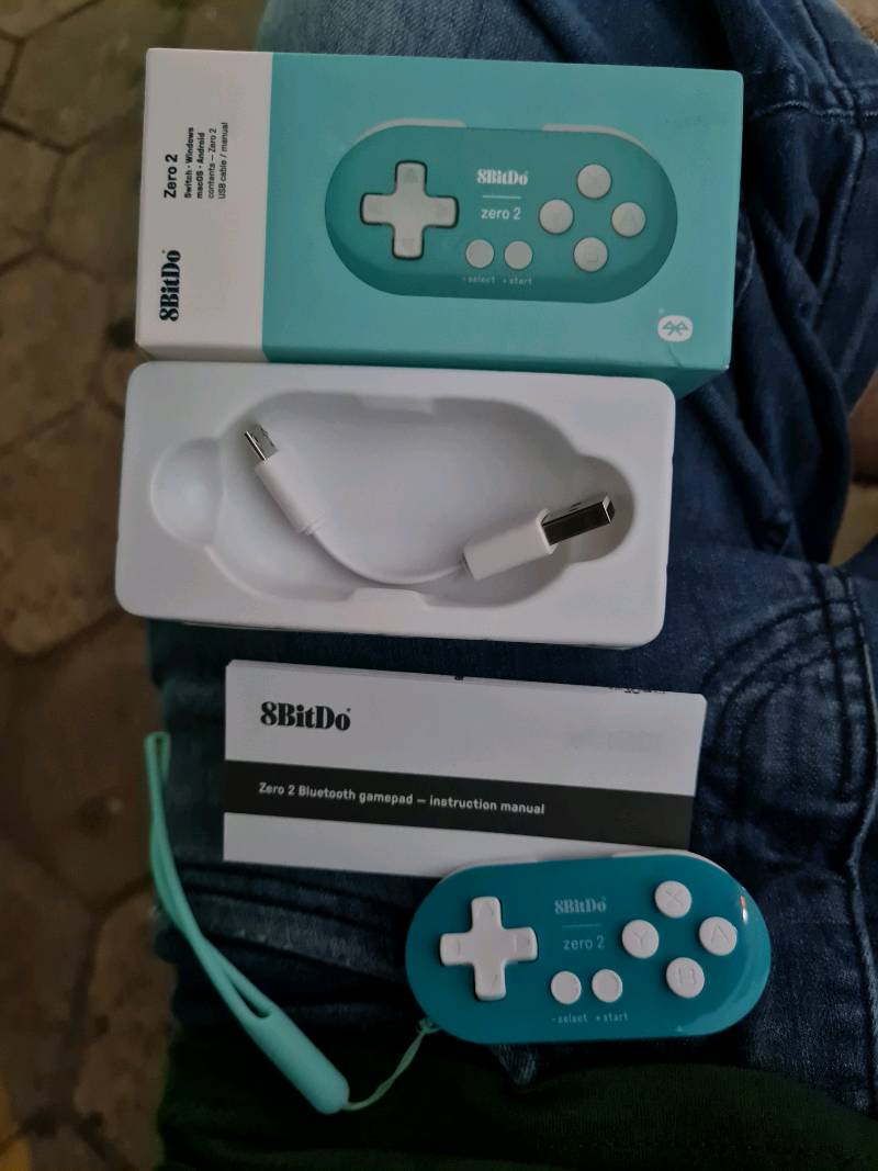 Jiajufuz 8bitdo Zero 2 Bluetooth Wireless Gamepad Game Controller For N Intendo Switch Raspberry Pi Steam Win Macos Gamepad Joystick Shopee Brasil