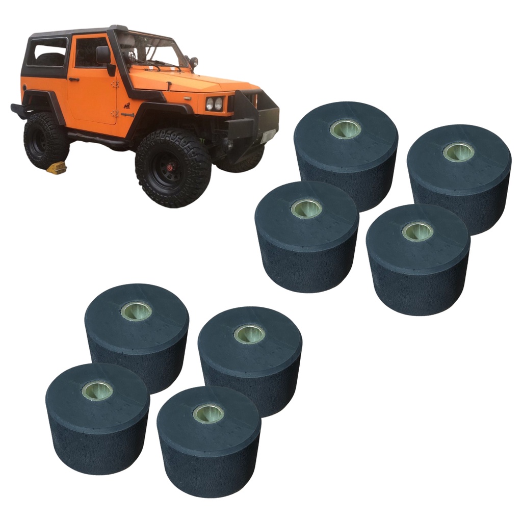 Kit 8 Buchas Braço Tensor Engesa (todas)
