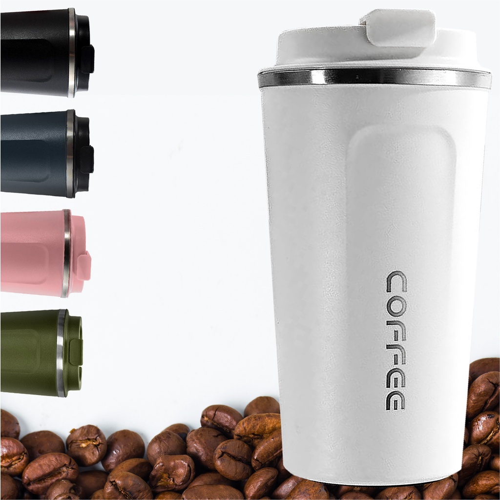 Tazza Termica EppiToGo In Acciaio Inox 500 Ml – Isolamento A Doppia Parete – Colore Blu Vivido