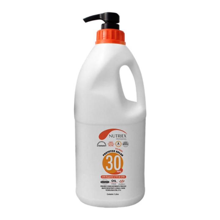 Protetor Solar FPS 30 2,0L Bombona NUTRIEX em Oferta na Shopee