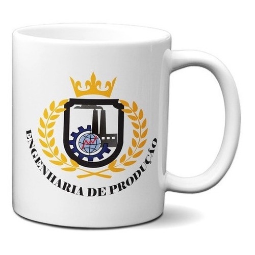 Caneca Personalizada Engenharia De Produção Profissões