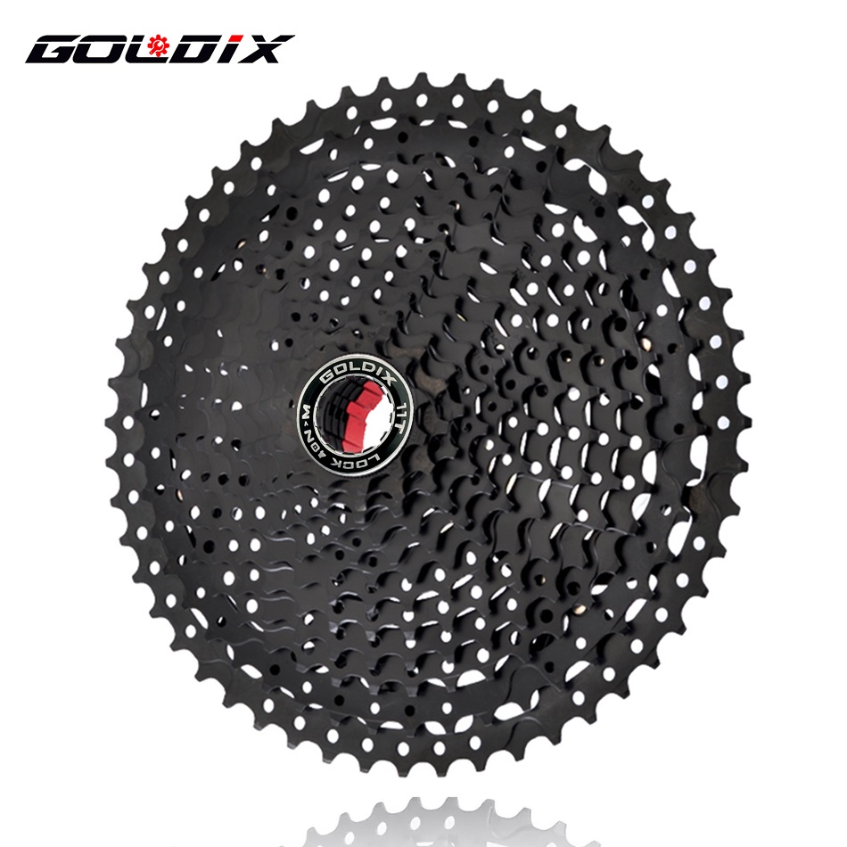 GOLDIX Cassete 8v 9v 10v 11v 12 velocidade K7 Bike Mtb Compatível Shimano/SRAM