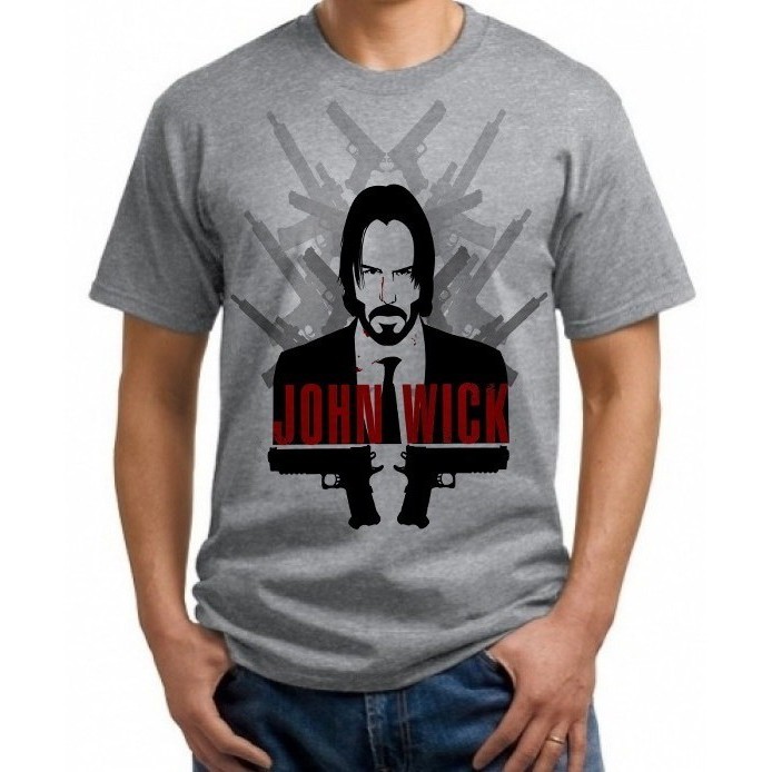 Camiseta Ou Baby Look Keanu Reeves John Wick Filme Shopee Brasil