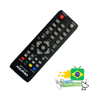 Controle Remoto para Conversor Digital Aquário DTV-4000 - 8087