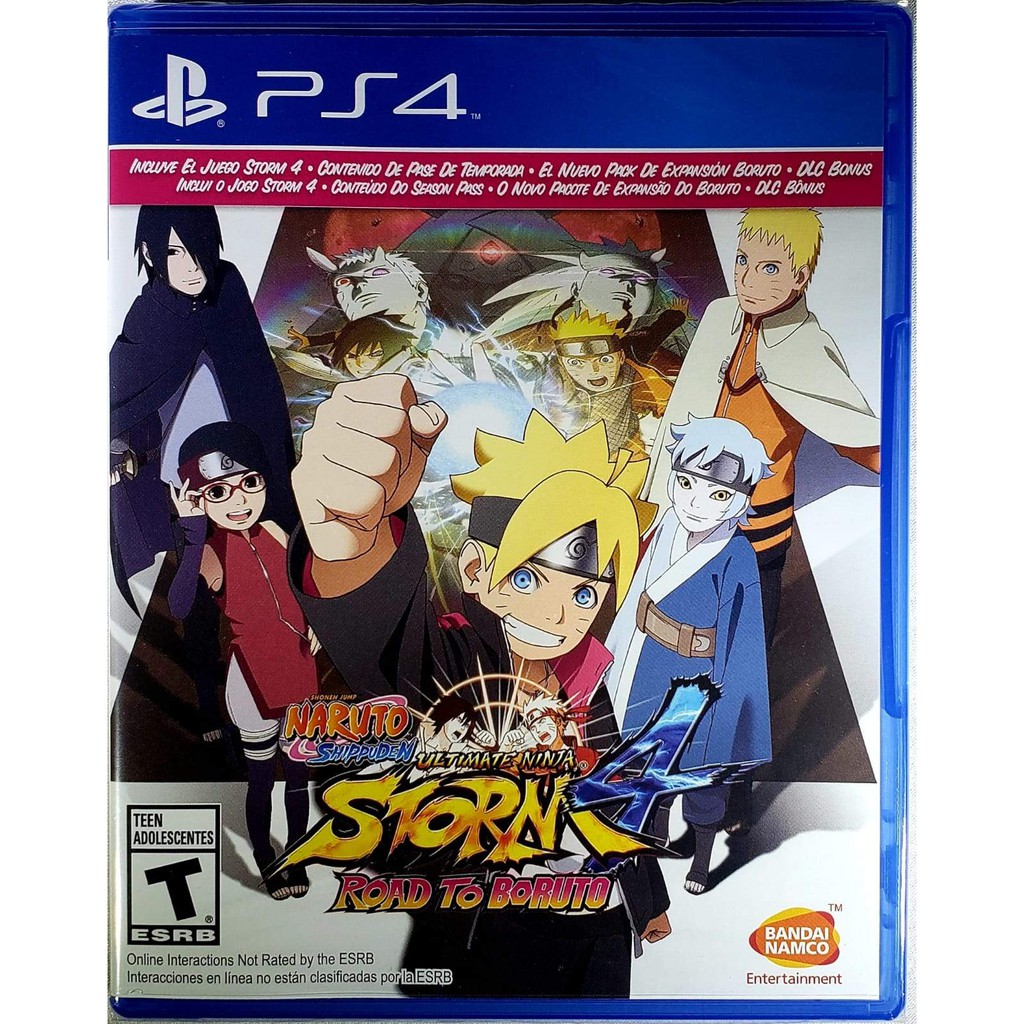 Naruto Shippuden Ultimate Ninja Storm 4 Road To Boruto Ps4 Shopee Brasil