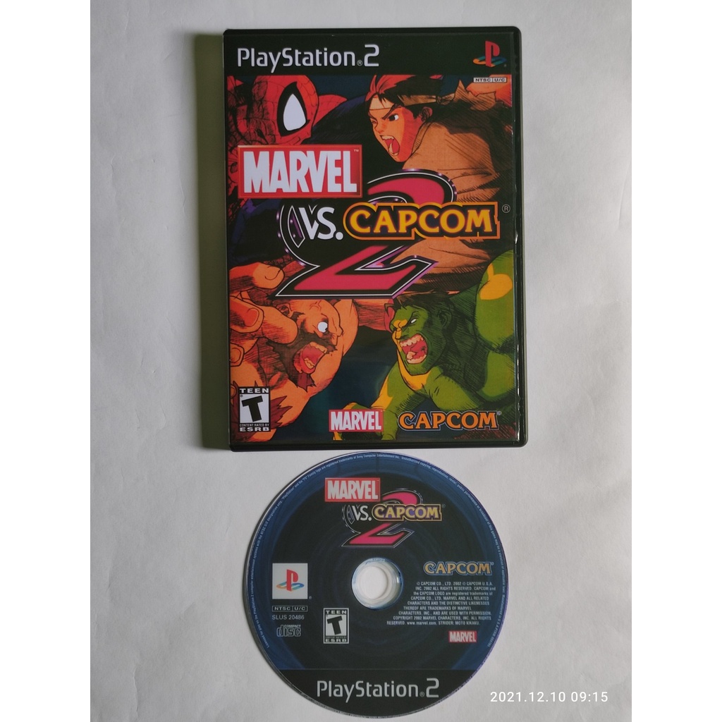 Marvel vs capcom 2 para ps2 corre que ta baratinho