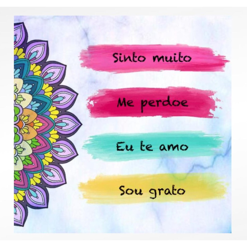 Quadro Decorativo Coleção Frases - Ho'oponopono