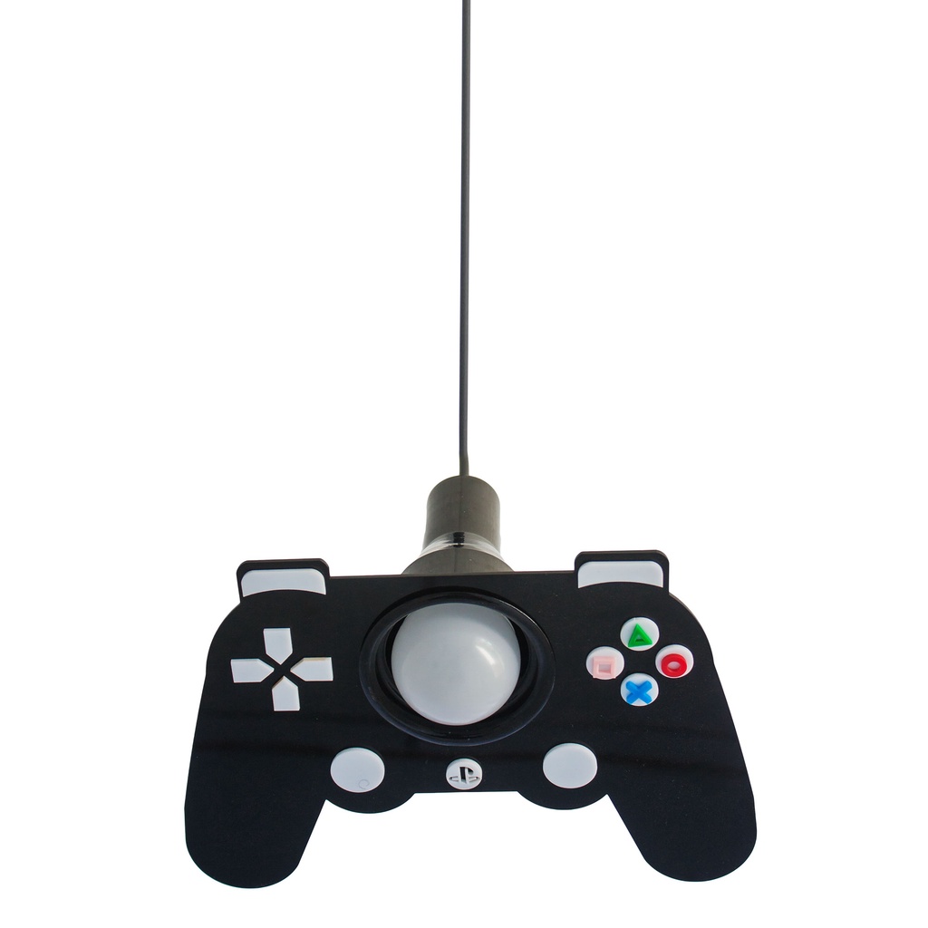 Luminária Infantil Controle Vídeo Game Ps4 Jogo Menino Kid