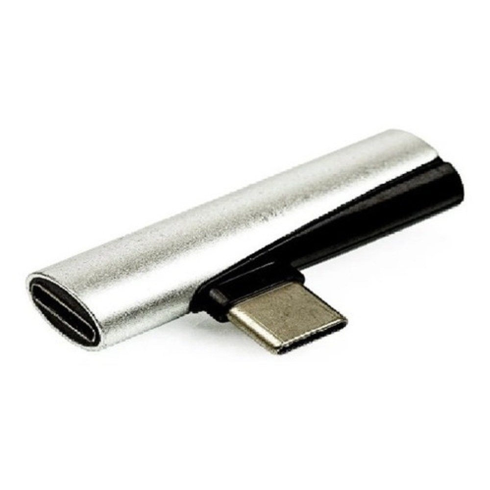 Splitter Y Usb-c = Carga + P2 Fone Microfone 3.5mm