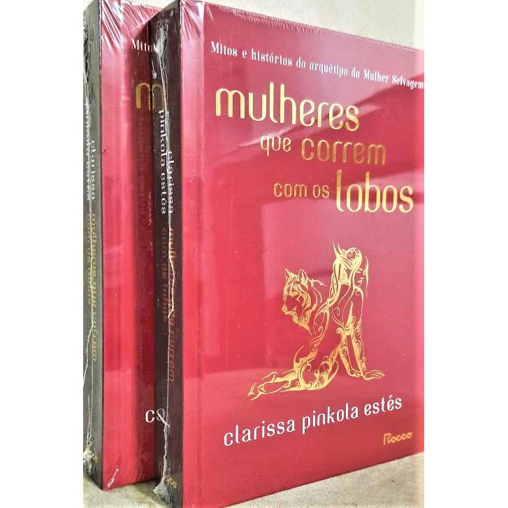 Livro - Mulheres Que Correm Com Os Lobos -Novo- Capa Dura | Shopee Brasil