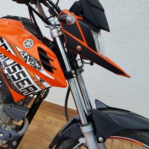 Adesivo Alça Paralama Farol Carenagem Car Yamaha Crosser 150 - até ano 2017