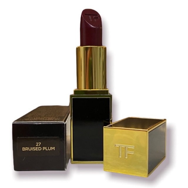 Batom TOM FORD 3g - 27 Bruised Plum | Shopee Brasil