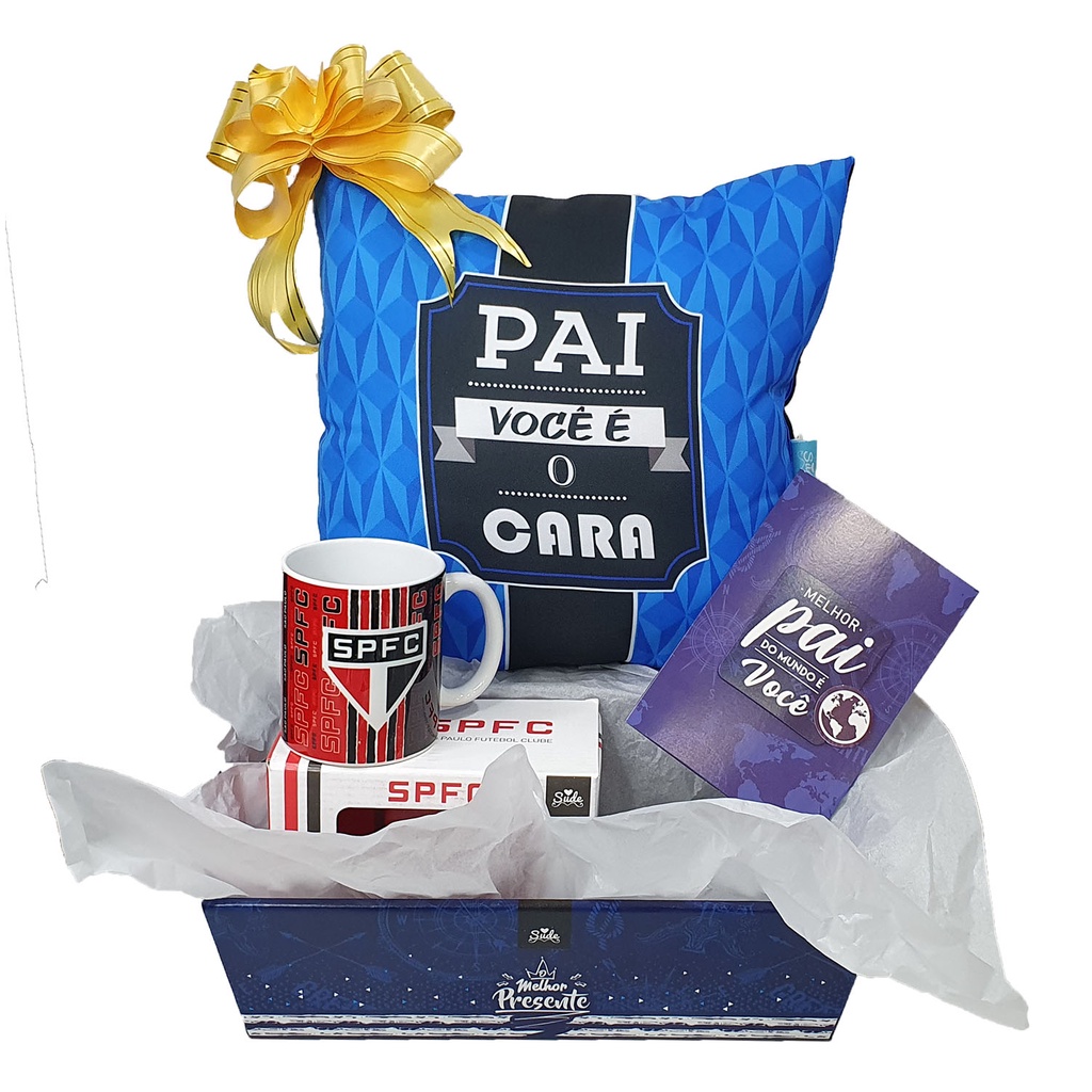 Presente Dia dos Pais Para Pai São Paulino Kit do São Paulo