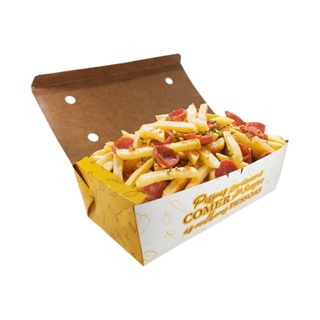 50 - Caixa Delivery Embalagem Porções grande Batata Frita Al-g12 em Oferta na Shopee