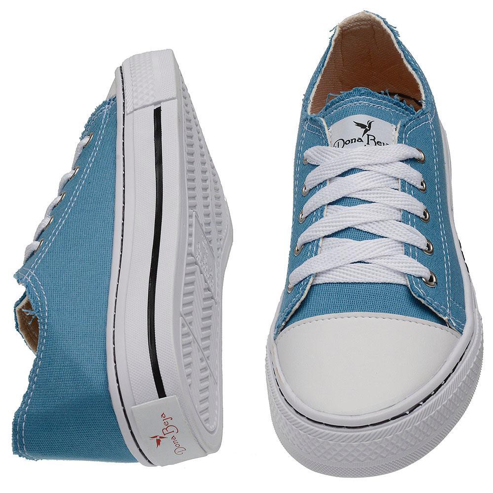 All Star Menina Estilosa Cano Baixo Mulher Moderna Azul Plimsoll Shopee Brasil