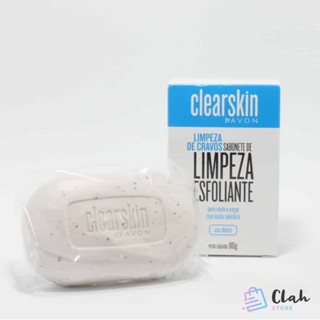 Sabonete De Limpeza Clearskin Esfoliante Com Ácido Salicílico Avon 70g em Oferta na Shopee