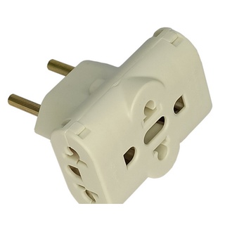 Adaptador T Inverso 3 Saídas 10a 20a Tomada Novo Padrão Benjamin