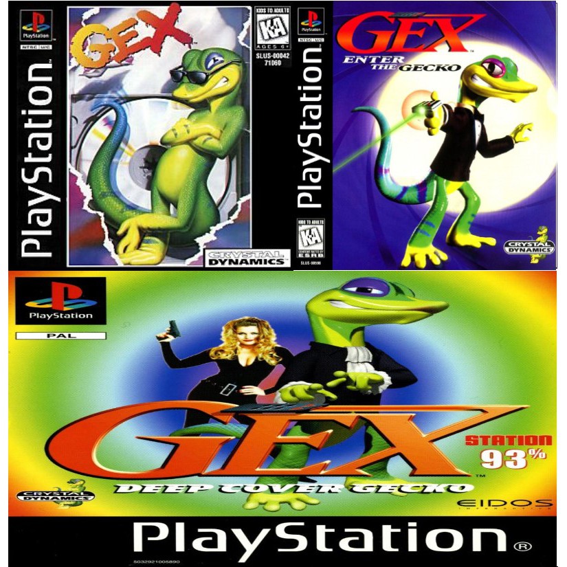 Trilogia Gex Ps1 | Shopee Brasil