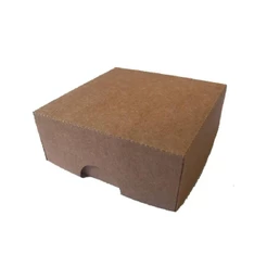 Caixa S16 7cm x 7cm x 3cm Kraft 10 unidades - Assk Rizzo