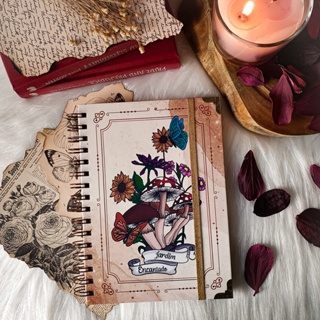 Caderno Jardim Encantado em Oferta na Shopee