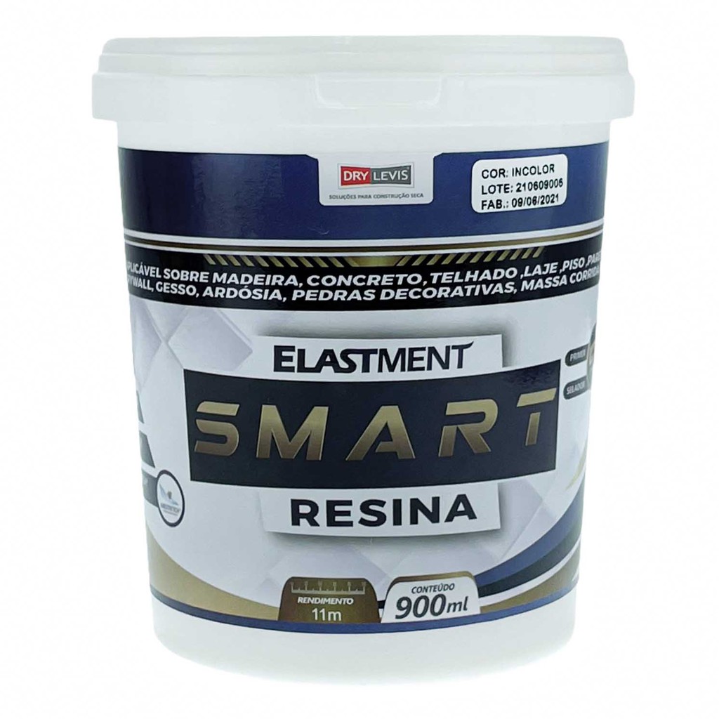 Smart Resina Elastment 5 em 1 Primer Impermeabilizante para Laje Piso