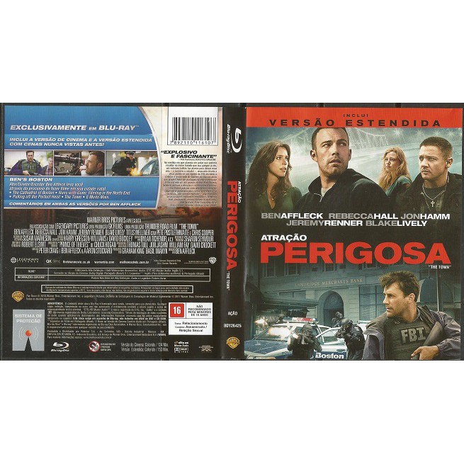 Blu-Ray Atração Perigosa (The Town)