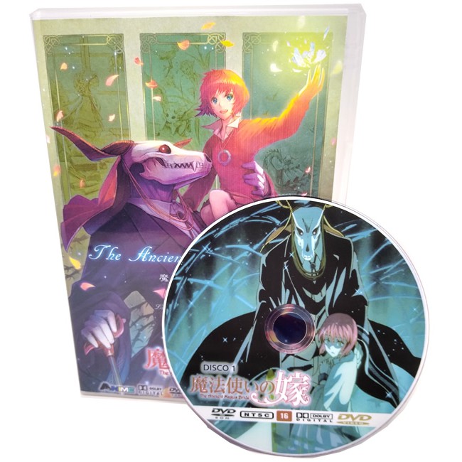 Dvd Mahoutsukai No Yome Dublado The Ancient Magus Bride | Shopee Brasil