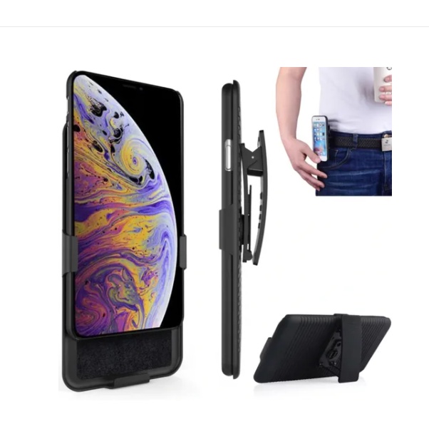 Capa + Suporte Clip Cinto Motorola Moto G22+Pelicula 3d