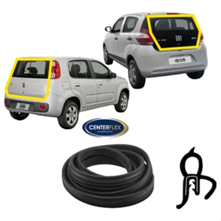 Borracha Vedação Porta Malas Fiat Uno Vivace E Mobi C/Rabicho em Oferta na Shopee