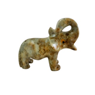 Mini Elefante De Pedra Sabão em Oferta na Shopee