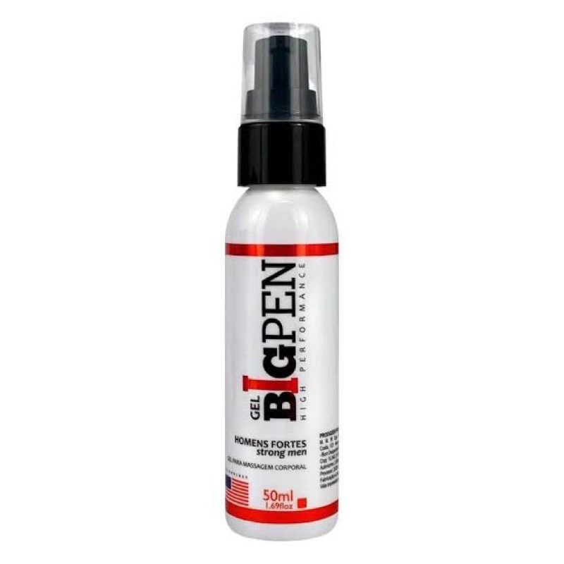 01 GEL BIG PEN GEL MASCULINO 50ML SECRET LOVE HIGH PERFORMANCE