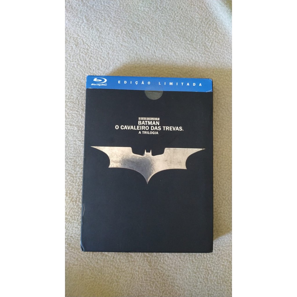 Blu-ray Bluray Trilogia Batman - O Cavaleiro das Trevas (Digipack - 5  Discos) | Shopee Brasil