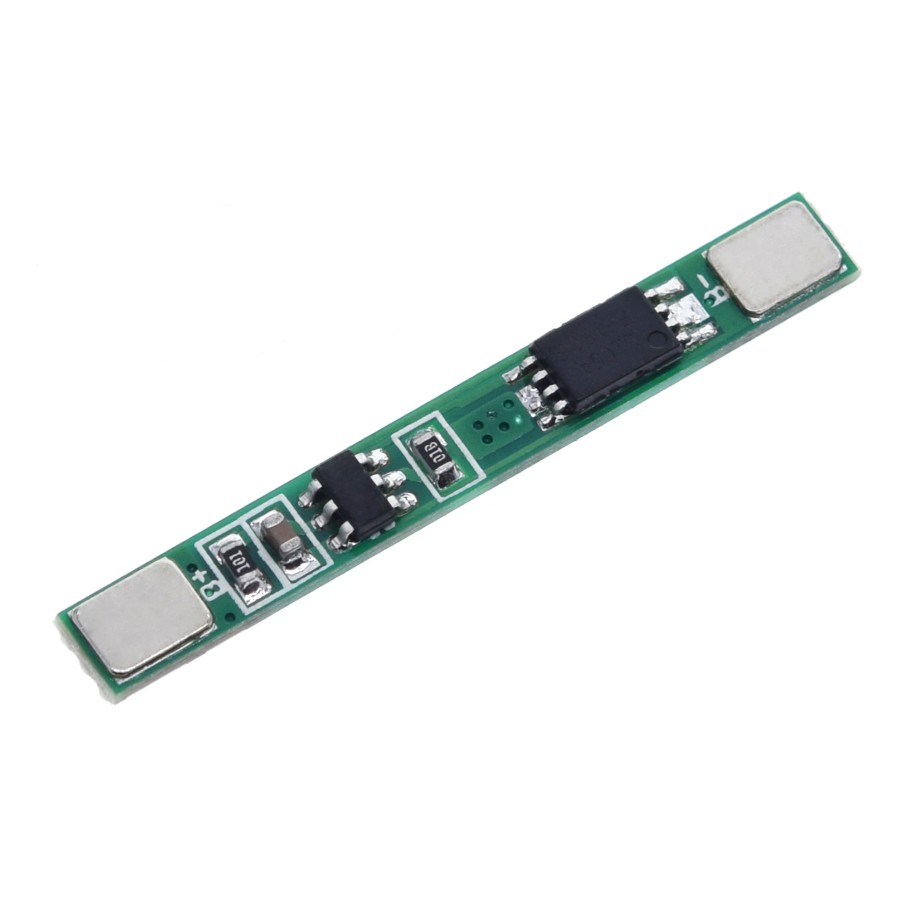 Placa De Proteção BMS PCM 3.7V 3A Para Bateria De Íon De Lítio 18650