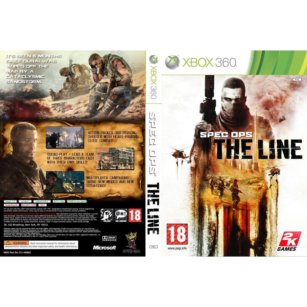 Jogo Spec Ops - The Line Xbox 360 2K em Promoção é no Buscapé