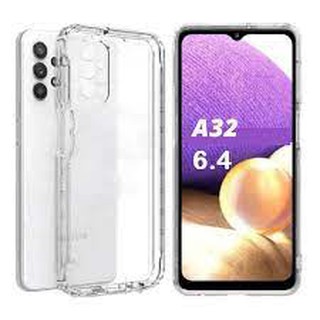Kit Capa Capinha Samsung Galaxy A32 4G + Película de Vidro 3D