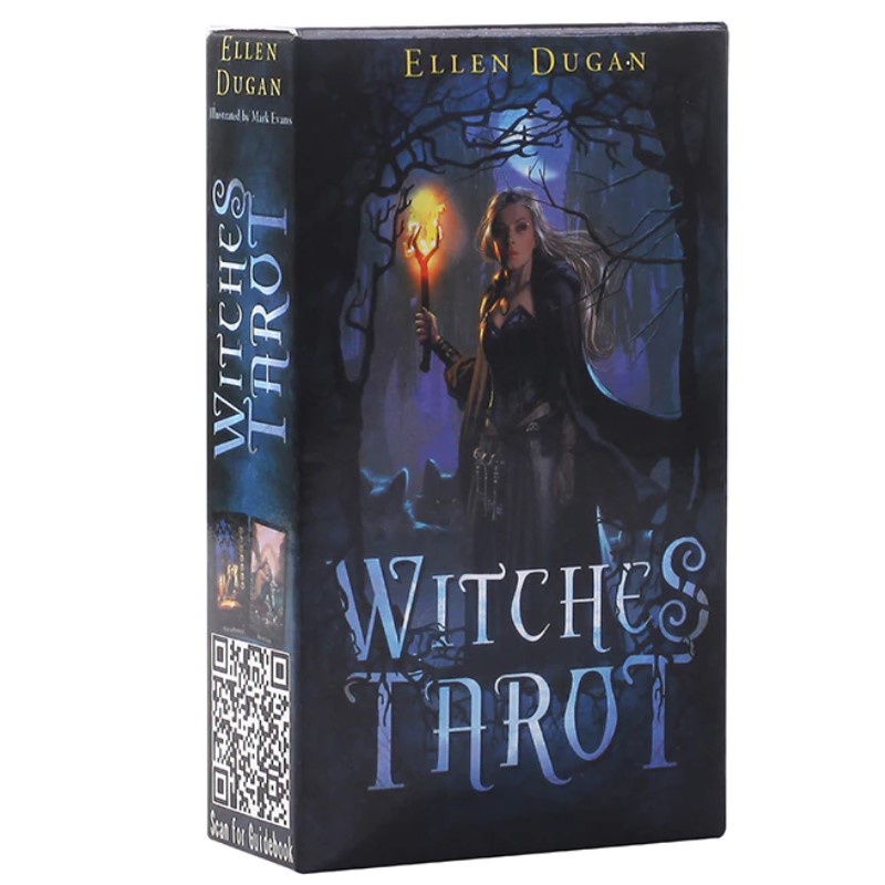 Tarot Baralho Arcano Universal Witches Tarot 78 Cartas | Shopee Brasil