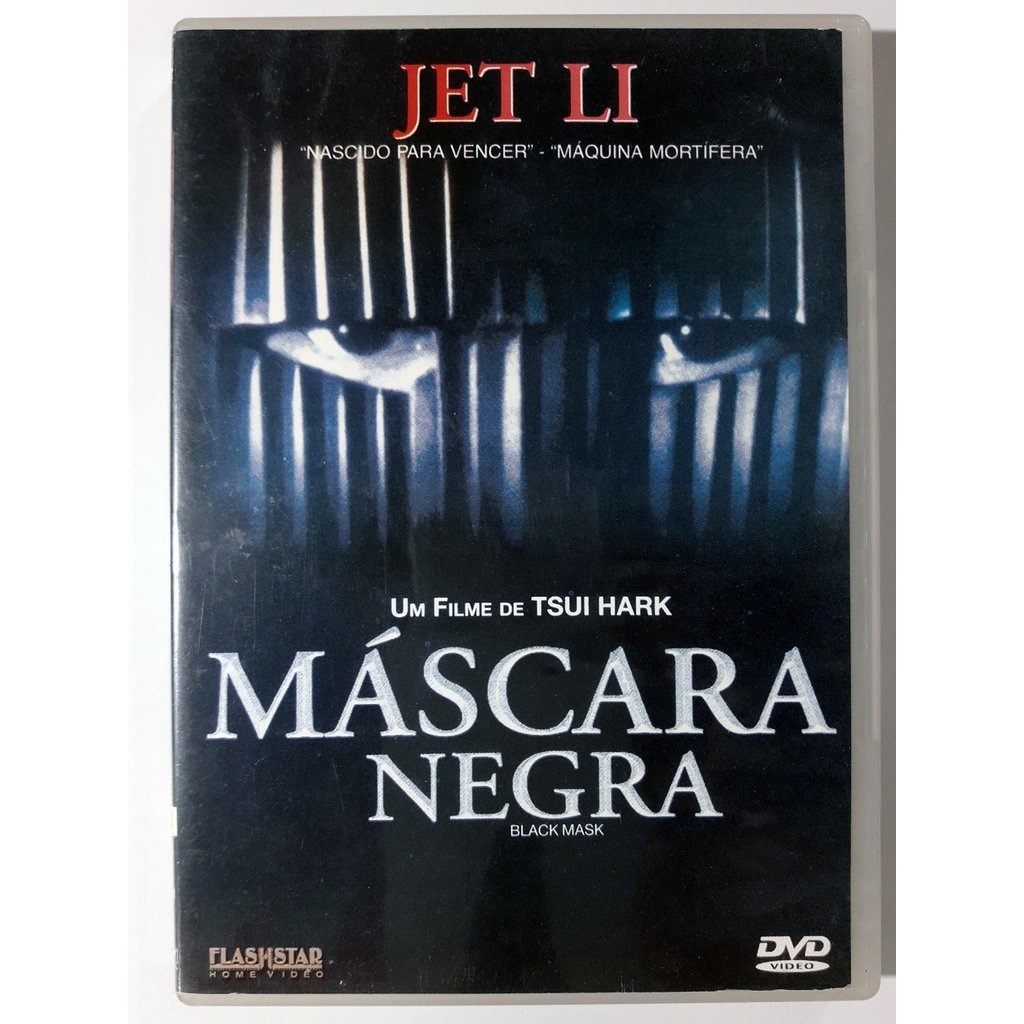 Dvd Máscara Negra Jet Li Original Black Mask Tsui Hark | Shopee Brasil