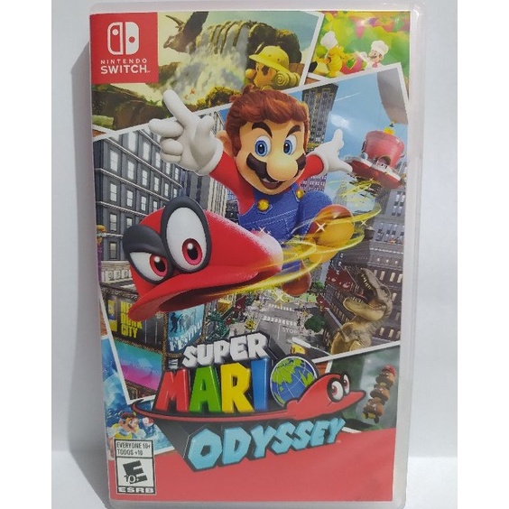SUPER MARIO ODYSSEY - Nintendo Switch - Usado - MÍDIA FÍSICA