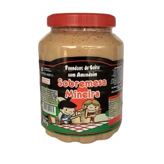 Doce de Leite Com Chocolate Morango Amendoim Sobremesa Mineira Cremoso 680g Escolha o Sabor