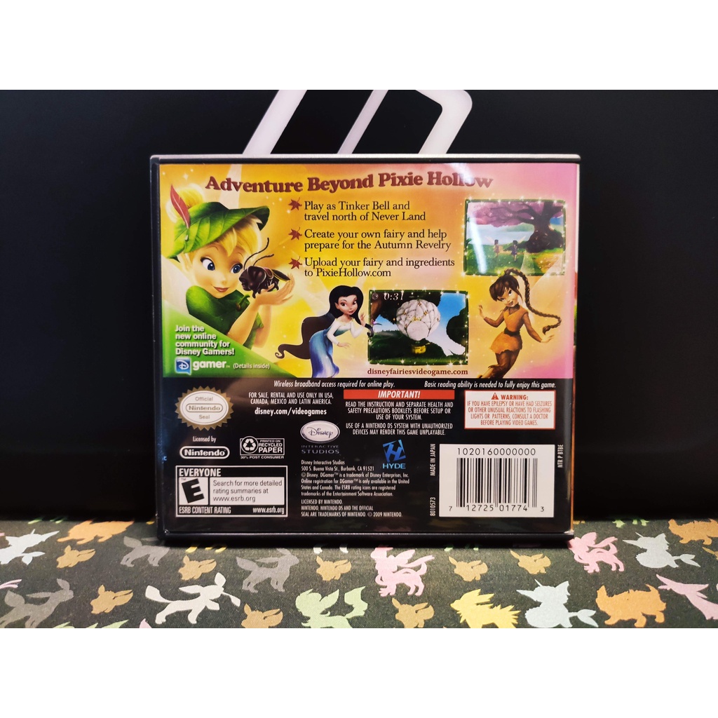 Tinkerbell And The Lost Treasure Thinker Bell Jogo Nintendo DS Seminovo  Funcionando 100% | Shopee Brasil