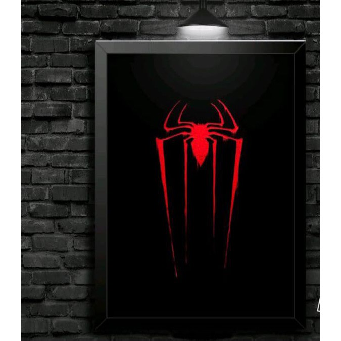Quadro Decorativo - Spider Man - Homem Aranha - Super Heróis - Geeks - Desenho - Quarto Infantil Decorado - Menino...
