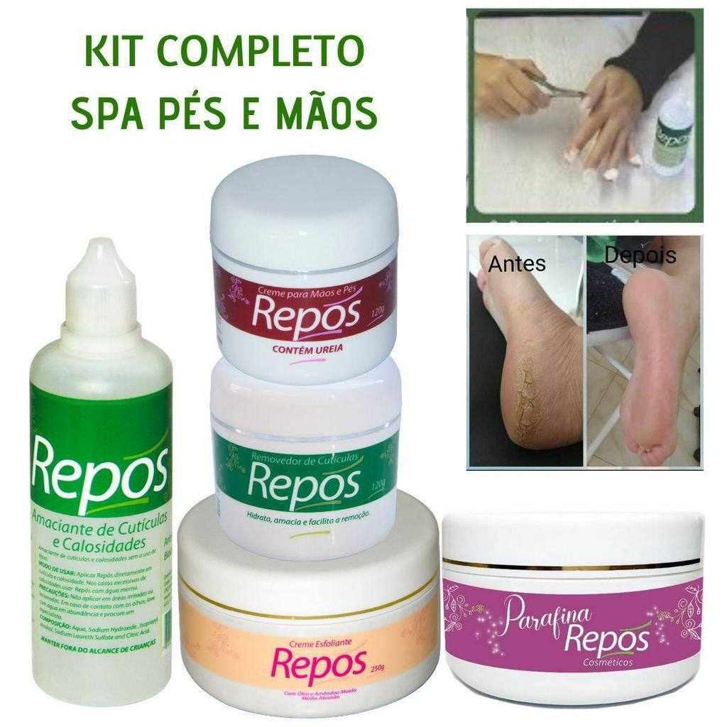 kit Spa Dos Pes Repos ( 5 produtos) Shopee Brasil