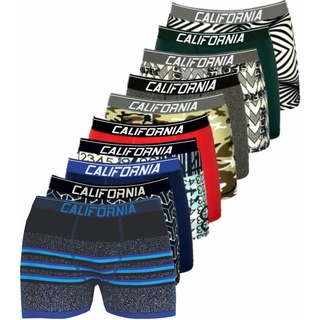 Kit 15 Cuecas tamanho JUVENIL Masculino Boxer Microfibra Adolescente