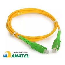 CABO CORDÃO OPTICO  2 FLEX ORIGINAL AMARELO ALTA QUALIDADE 02 UNIDADE