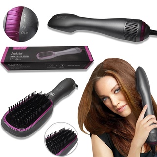 Escova Secadora Alisadora Eletrica De Cabelo 3 Em 1 Pro
