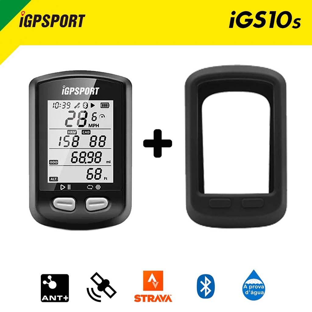Ciclocomputador Igpsport IGS10s GPS Bluetooth Strava ANT+ ---- Com ...
