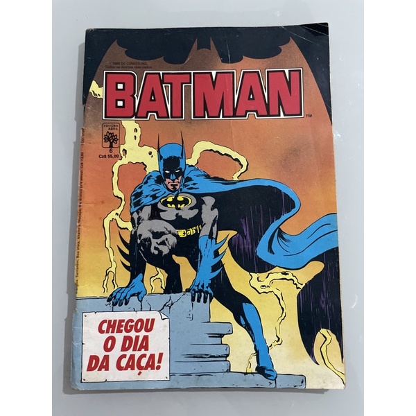 Gibi Batman Nº 6 - Chegou O Dia Da Caça revista hq