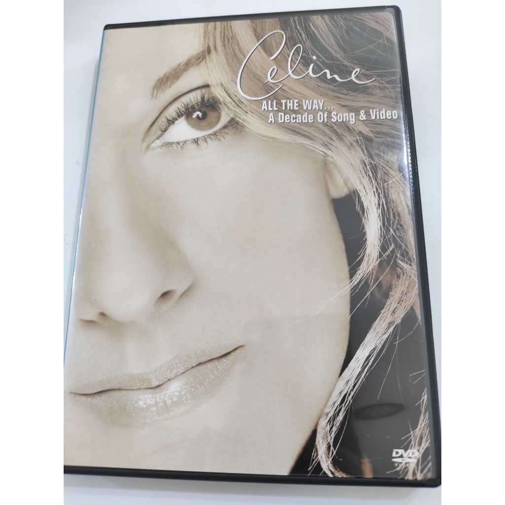 DVD CELINE ALL THE WAY... A DECADE OF SONG & VIDEO (C18)