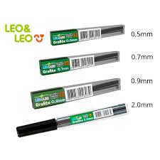 kit 6 Grafite para Lapiseira 0.3 - 0.5 - 0.7 - 0.9 e 2mm Tubo com 12unidades/minas Escolar, Tecnico em Oferta na Shopee